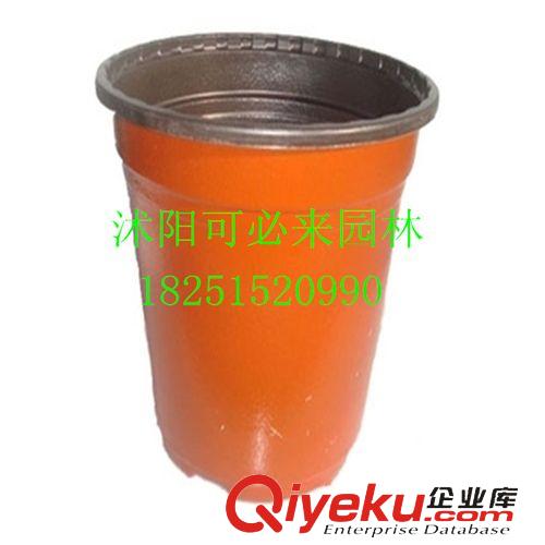 工程綠化 批發(fā)雙色塑料花盆用于盆栽摔不壞花盆塑料花盆規(guī)格齊全廠家直銷原始圖片2