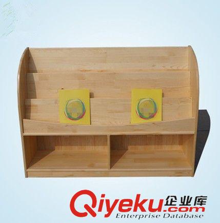楓木紋收納柜系列 【廠家直銷】歐式兒童書架 楓木紋階梯式書架 幼兒園小書架