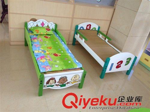 兒童床 ABC寶寶木制床 兒童字母床 環(huán)?？酒岵馁| 幼兒園兒童床 可家庭用原始圖片2