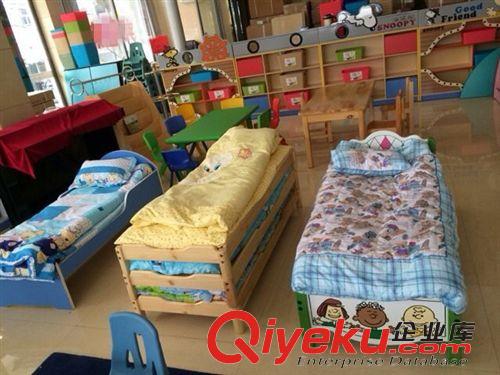 兒童床 ABC寶寶木制床 兒童字母床 環(huán)?？酒岵馁| 幼兒園兒童床 可家庭用原始圖片3