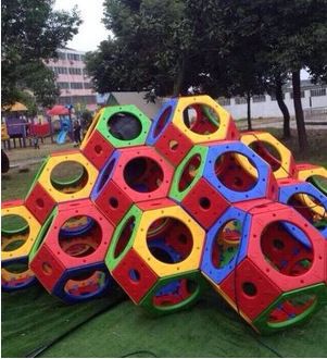 感統訓練用品 【廠家直銷】戶外體育攀爬組合 塑料鉆洞 幼兒園 塑料迷宮球 攀登