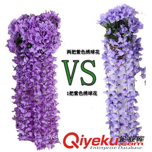 仿真壁掛 仿真花 裝飾壁掛吊蘭花 吊籃花 絹花 百合花藤裝飾 假花
