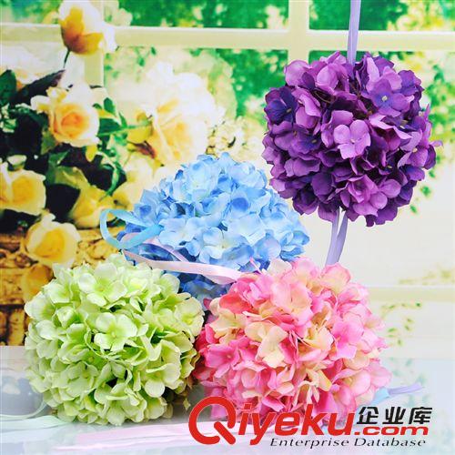 裝飾用花 婚慶專用仿真胡繡球花球婚禮慶典婚房布置必備新品廠家直銷原始圖片2