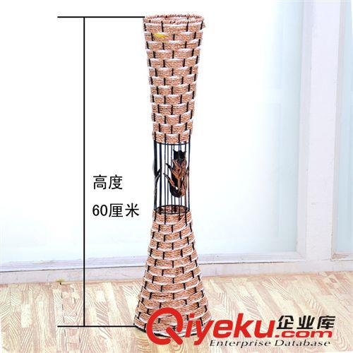 花器系列 廠家直銷花器批發客廳落地裝飾藤編落地裝飾白色花瓶擺件原始圖片2