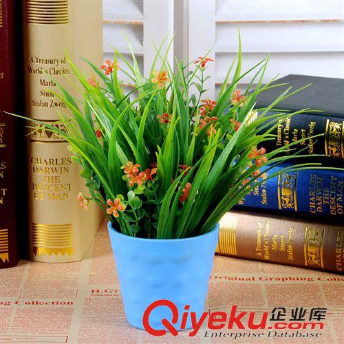 桌擺系列 廠家直銷仿真花塑料假花西蘭草小花三輪車套裝拍攝道具