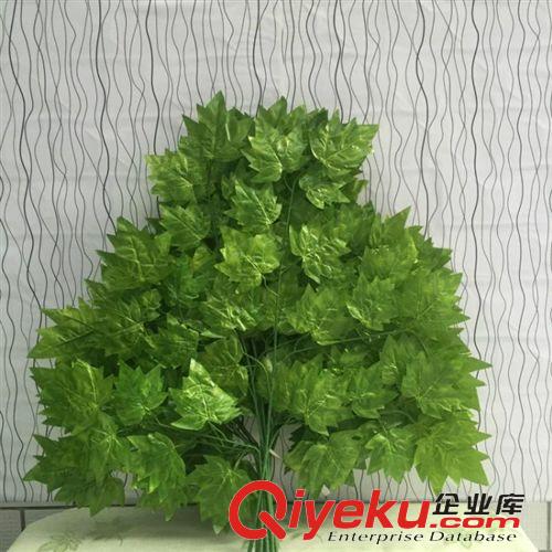 仿真樹枝 特大綠植，仿真樹枝，仿真綠色楓葉，工程景觀專用樹枝，廠家批發
