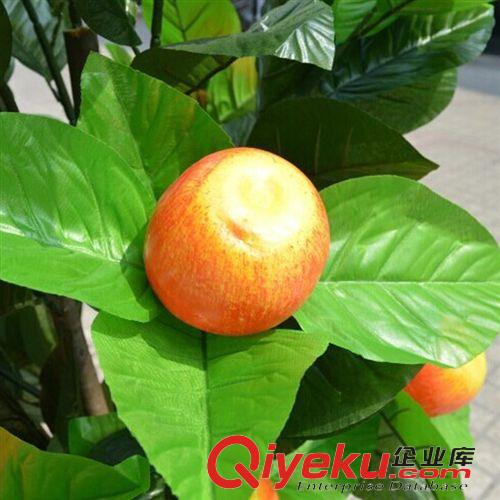 仿真植物盆栽 批發(fā)仿真樹 假樹 gf真1.3米大蘋果樹室內(nèi)裝飾仿真植物盆景原始圖片2