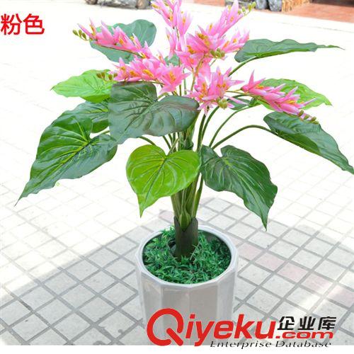 仿真植物盆栽 福州廠家直銷仿真花 室內(nèi)裝飾假花絹花 1.1米仿真萬代蘭盆栽