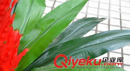 仿真樹/假樹 仿真樹家居裝飾仿真植物仿真花酒店大廳塑料假樹 1.7米3桿開門紅原始圖片2