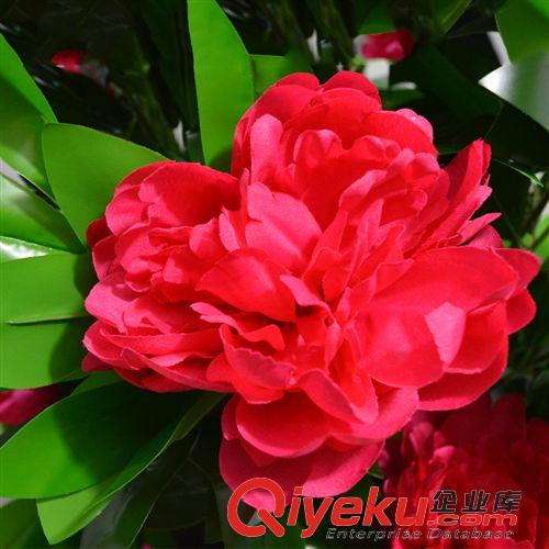 熱銷專區(qū) 熱賣仿真樹廠家批發(fā)假樹家居裝飾仿真植物仿真花假花仿真牡丹花樹原始圖片3