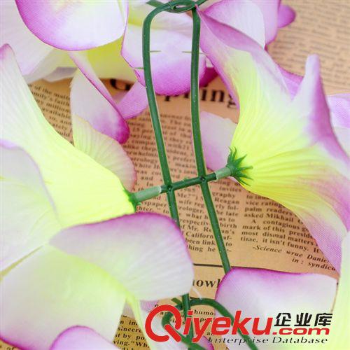 仿真花條，花鏈 廠家直銷超市商場節日慶典吊頂纏繞裝飾木棉花仿真花藤條串花
