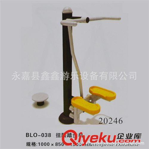 健身器材 廠家直銷批發單雙人太空漫步機地埋臺式戶外路徑健身體育器材原始圖片2