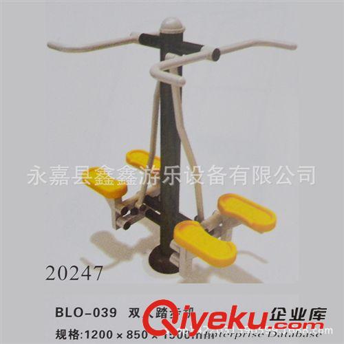 健身器材 廠家直銷批發單雙人太空漫步機地埋臺式戶外路徑健身體育器材原始圖片3