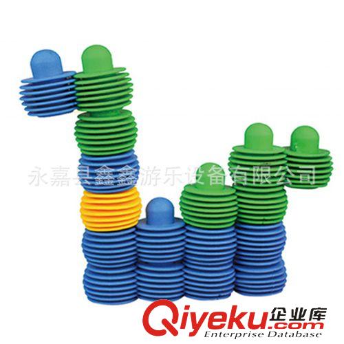 塑料積木 哈哈樂積木 兒童智力拼裝玩具 早教益智塑料拼搭 創(chuàng)意禮物原始圖片2