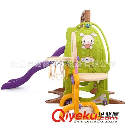 五合一滑梯 寶寶彩色滑滑梯秋千球池組合小型室內兒童多功能滑梯秋千組合原始圖片2