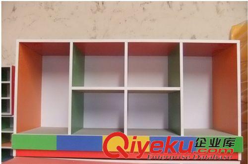 木制書柜 原木玩具柜 幼兒玩具柜 兒童書柜 木制玩具柜 幼兒園儲物柜原始圖片3