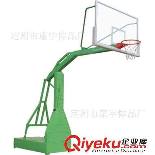 籃球架系列 【廠家直銷】 平箱式籃球架、大箱籃架，鋼化玻璃籃板原始圖片3