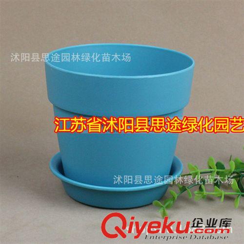 塑料樹(shù)脂花盆 批發(fā)銷(xiāo)售 仿陶土圓形花盆 塑料花盆 樹(shù)脂花盆 多色可選 帶盆托原始圖片3