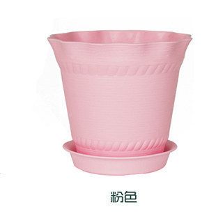 塑料樹脂花盆 廠家直銷羅馬大花盆陽臺室內(nèi)花盆波浪邊彩色花盆 塑料花盆原始圖片3