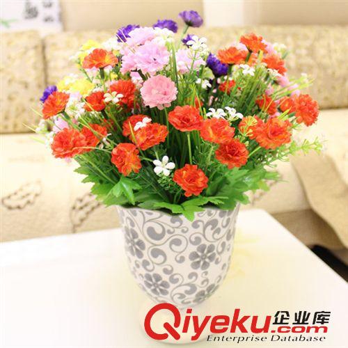 田園春色把花 經(jīng)典熱賣 5頭植毛花桿繡球 假花仿真花批發(fā) 義烏仿真花 6色入