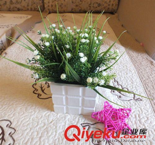 特色分類專區 清倉熱賣 5叉30頭把塑料滿天星仿真花塑料花 4色可選 仿真植物