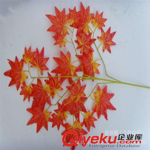 仿真樹葉、葉藤、花蓮系列 大量批發(fā)仿真紅楓葉 仿真楓葉 楓樹葉 樹葉 仿真樹葉 實(shí)體店熱銷原始圖片2