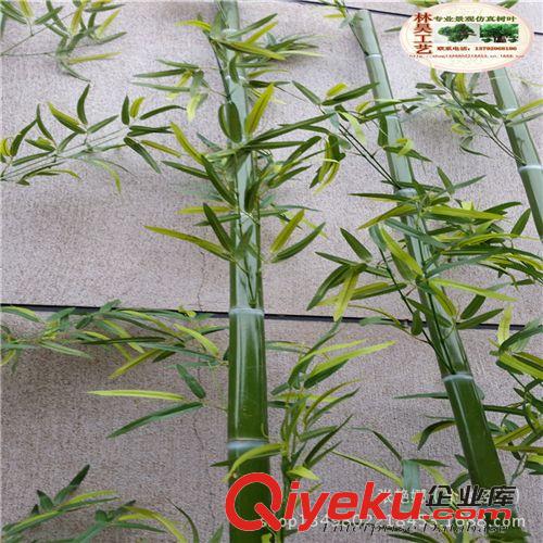 仿真竹子 大量批發仿真竹子 3米gd仿真粗竹 假竹子 景觀仿真竹可定做加工原始圖片2