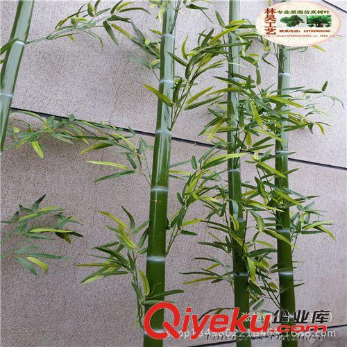 仿真竹子 大量批發仿真竹子 3米gd仿真粗竹 假竹子 景觀仿真竹可定做加工原始圖片3