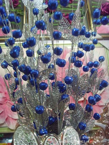 仿真花，插花系列 金色仿真花 歐式仿真花 仿真花  仿真花批發(fā)  藝術(shù)插花 吉祥果花