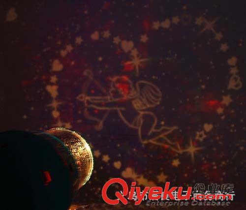 小夜燈 星空投影燈丘比特投影燈星空投影儀安睡燈創(chuàng)意浪漫生日禮品浪漫原始圖片3