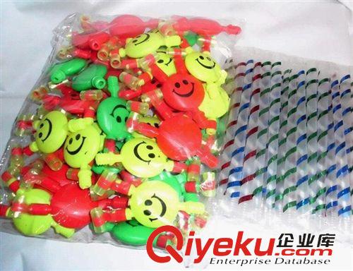 助威道具 大號笑臉吹龍玩具喇叭口哨吹卷 地攤熱銷兒童寶寶新年玩具新奇特原始圖片2