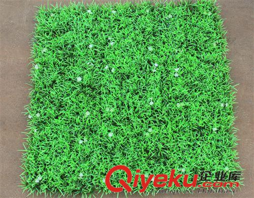 仿真植物 廠家直銷30*30cm仿真大秧苗草坪 人造塑料仿真草坪批發(fā)原始圖片2