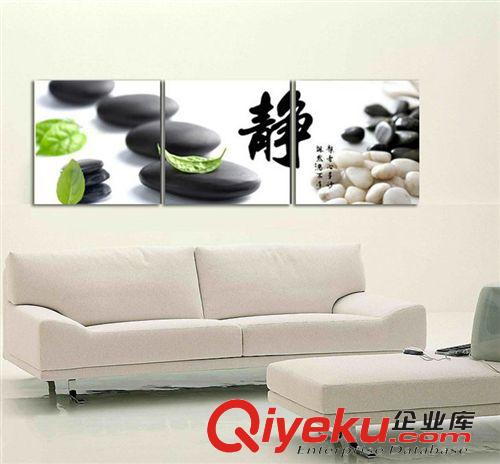 布藝工藝品 廠家批發 {zx1}款客廳品牌純棉布精準印花蒙娜麗莎十字繡靜三聯畫