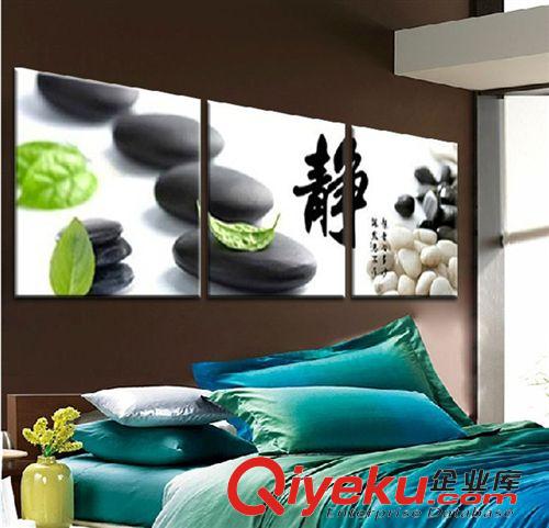 布藝工藝品 廠家批發 {zx1}款客廳品牌純棉布精準印花蒙娜麗莎十字繡靜三聯畫