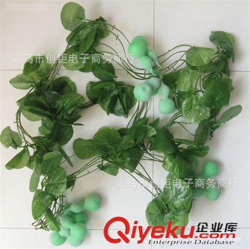水果藤條 仿真葫蘆塑料葫蘆裝飾藤條綠水果藤蔬菜藤花園藝吊頂加長加密藤條原始圖片2