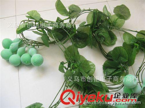 水果藤條 仿真葫蘆塑料葫蘆裝飾藤條綠水果藤蔬菜藤花園藝吊頂加長加密藤條原始圖片3