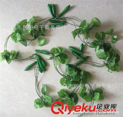 水果藤條 高塑料仿真藤條蔓蔬菜水果藤條小圓海棠葉紅芒果竄掛壁落地批發