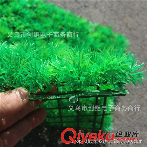 草坪 仿真四頭草坪米蘭草坪塑料草皮假草坪加密裝飾草坪雙層304060