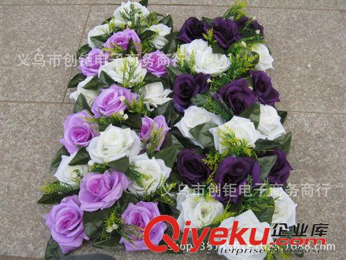 花朵/花球 仿真玫瑰花球婚慶花球喜慶用品婚房布置裝飾店慶廠(chǎng)家花球生產(chǎn)25