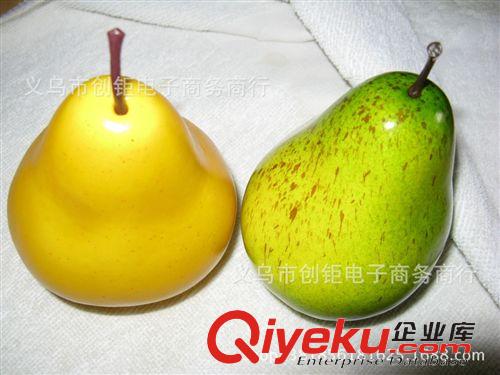 水果 仿真水果梨黃綠青泡沫輕北方水果藤條批發(fā)果串桔子蘋果蔬菜果藤串原始圖片2