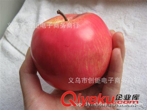 水果 gd仿真蘋果 粉紅蘋果泡沫水果裝飾水果蔬菜擺放櫥窗義烏批發(fā)原始圖片3