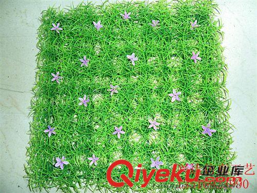 仿真植物 tj促銷小草坪 仿真草坪 假草坪 草坪25cm*25cm雙層加密金魚草