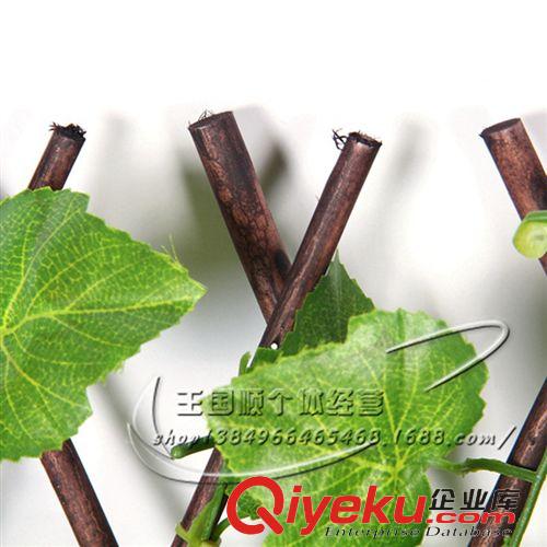 柵欄 精品熱賣 自由伸縮仿真柵欄批發 藤條園藝葡/萄/葉裝飾 現貨供應原始圖片2