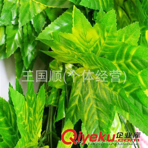 仿真植物 gd仿真楓葉藤條植物藤蔓仿真葉裝飾葉藤gf真綠葉仿藤蔓批發(fā)原始圖片3