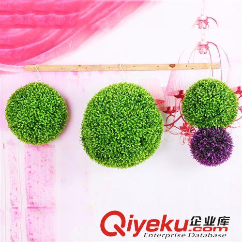 草球 批發仿真植物工藝品裝飾 仿真草球假花草球 多型號仿真米蘭草球原始圖片2