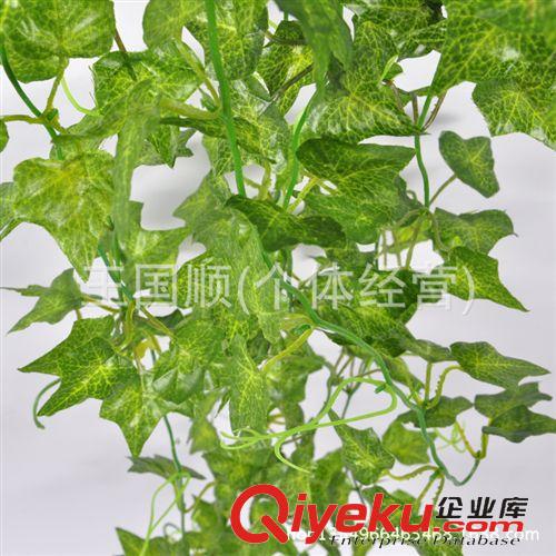 壁掛 仿真小細葉藤條式壁掛 仿真植物藤條 人造塑料葉藤果 廠家批發(fā)