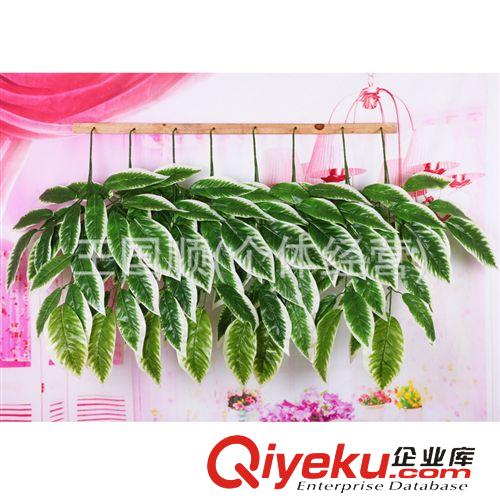 壁掛 仿真植物 五叉紅楓葉 精美時尚壁掛仿真植物 仿真植物批發