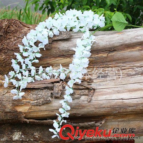 花條 紫藤花仿真花藤 豆花串家居裝飾仿真花 廠家直銷 多色裝飾花