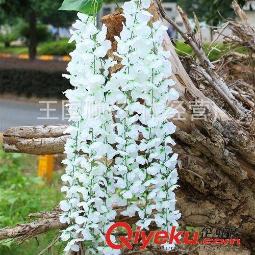 花條 紫藤花仿真花藤 豆花串家居裝飾仿真花 廠家直銷 多色裝飾花