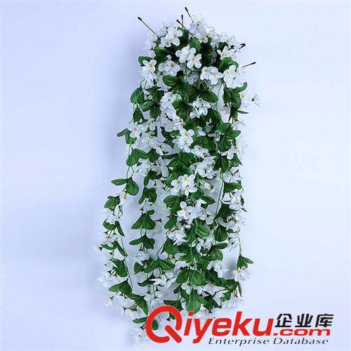 仿真植物 tj仿真紫羅蘭花壁掛 家具 婚慶 墻藝裝飾掛假花 廠家直銷(xiāo)原始圖片3